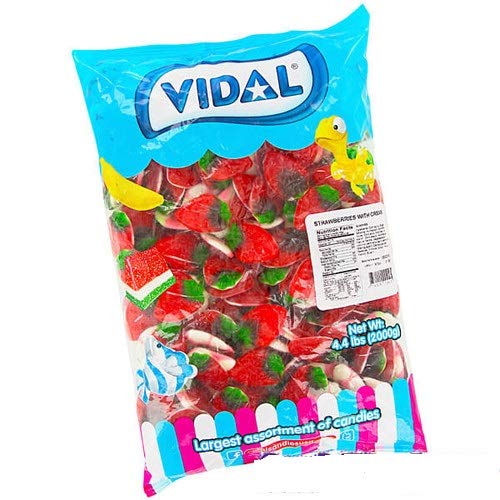 Miniatura 2 de Vidal Gummi fresas con crema 44libras