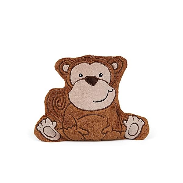 GRÜNSPECHT Wärmezoo Affe, Traubenkern-Wärmekissen mit waschbarem Bezug für Kinder, wärmendes Kuscheltier bei…