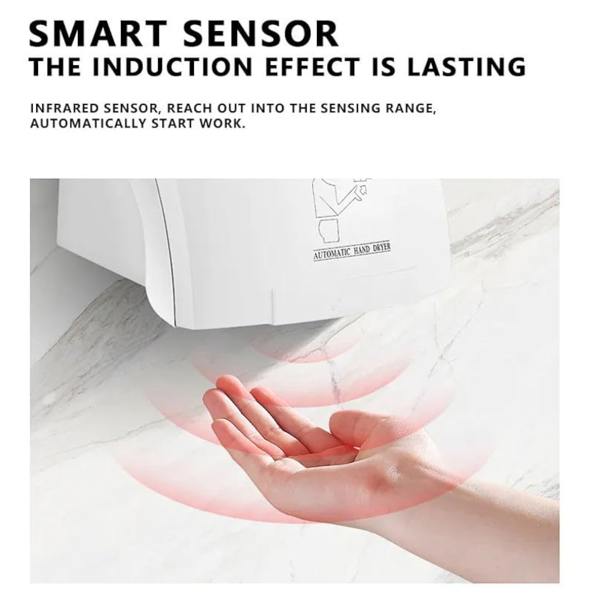 Hand Dryer Automatic High Speed Motion Sensor