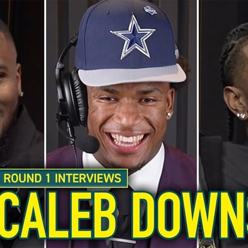Caleb Downs' Hilarious Interview with Micah Parsons & Malik Nabers After Cowboys Pick