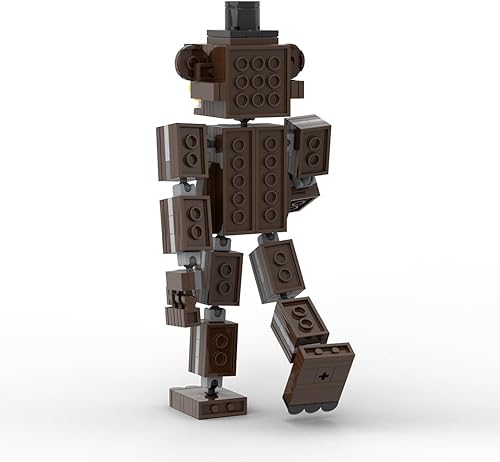 Miniatura 5 de Five Nights Monster Fredys - Juguete de bloque de construcción, figura de acción de oso de terror nocturno Fredys, modelo de bricolaje,