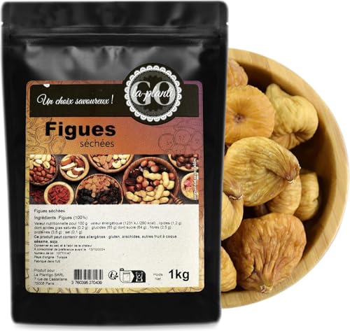 LA PLANTIGO - Figues séchées 1 kg - LA PLANTIGO