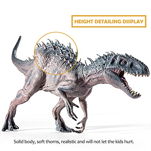 Image of JR PARK Large Dinosaur Toy, 15.7 inch Figures Realistic Rex with Moveable Jaw, Educational Animal Model for Collector, Fanatics, Birthday Gift
