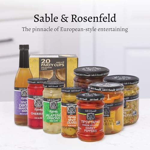Sable & Rosenfeld Vermouth Tipsy Onions, 5-Ounce Glass Jars (Pack of 6) - Thumbnail 7
