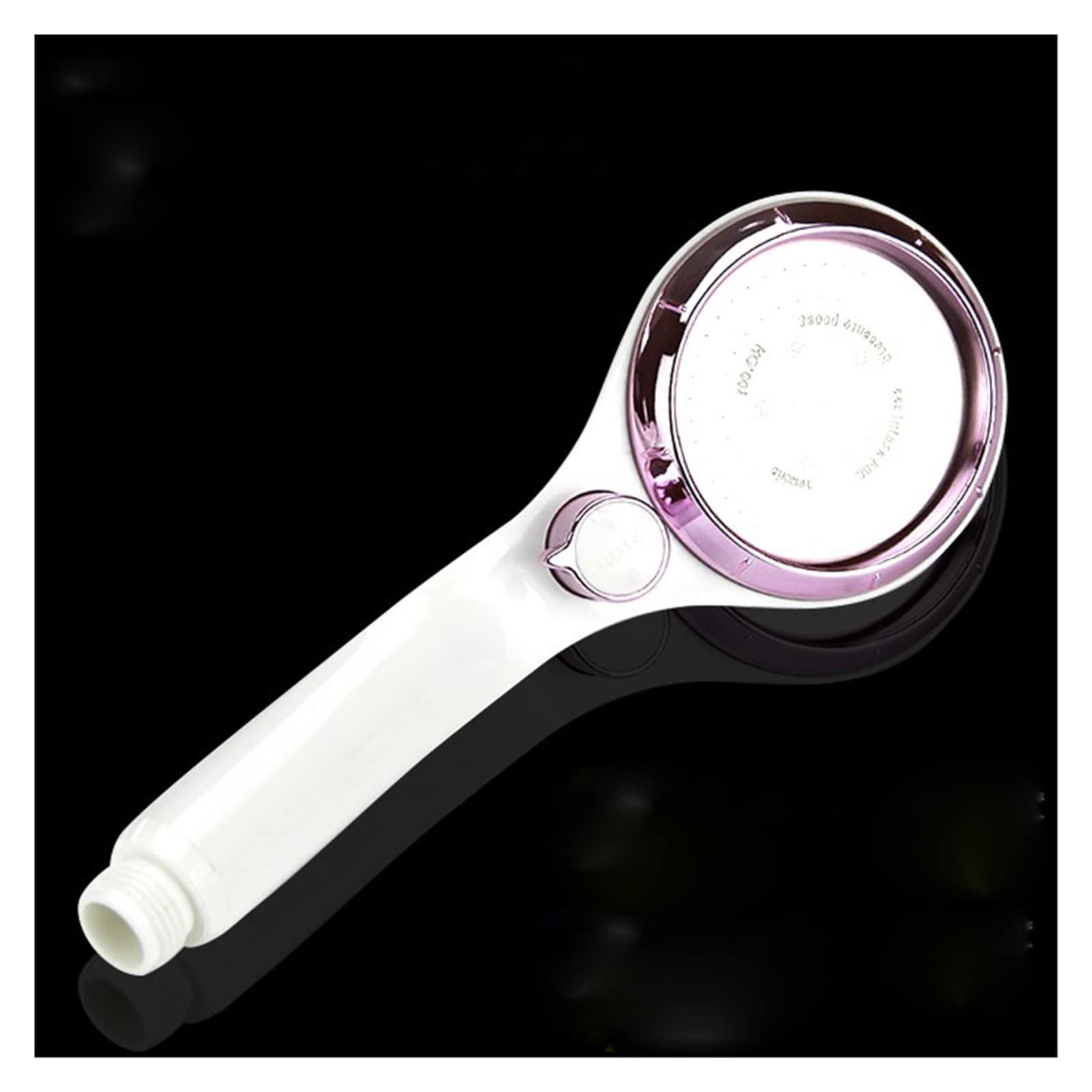 Soffione doccia 95mm Pannello grande Soffione doccia a mano Ugello per doccia Risparmio idrico Alta pressione Regolabile in continuo Pulsante di arresto Doccia