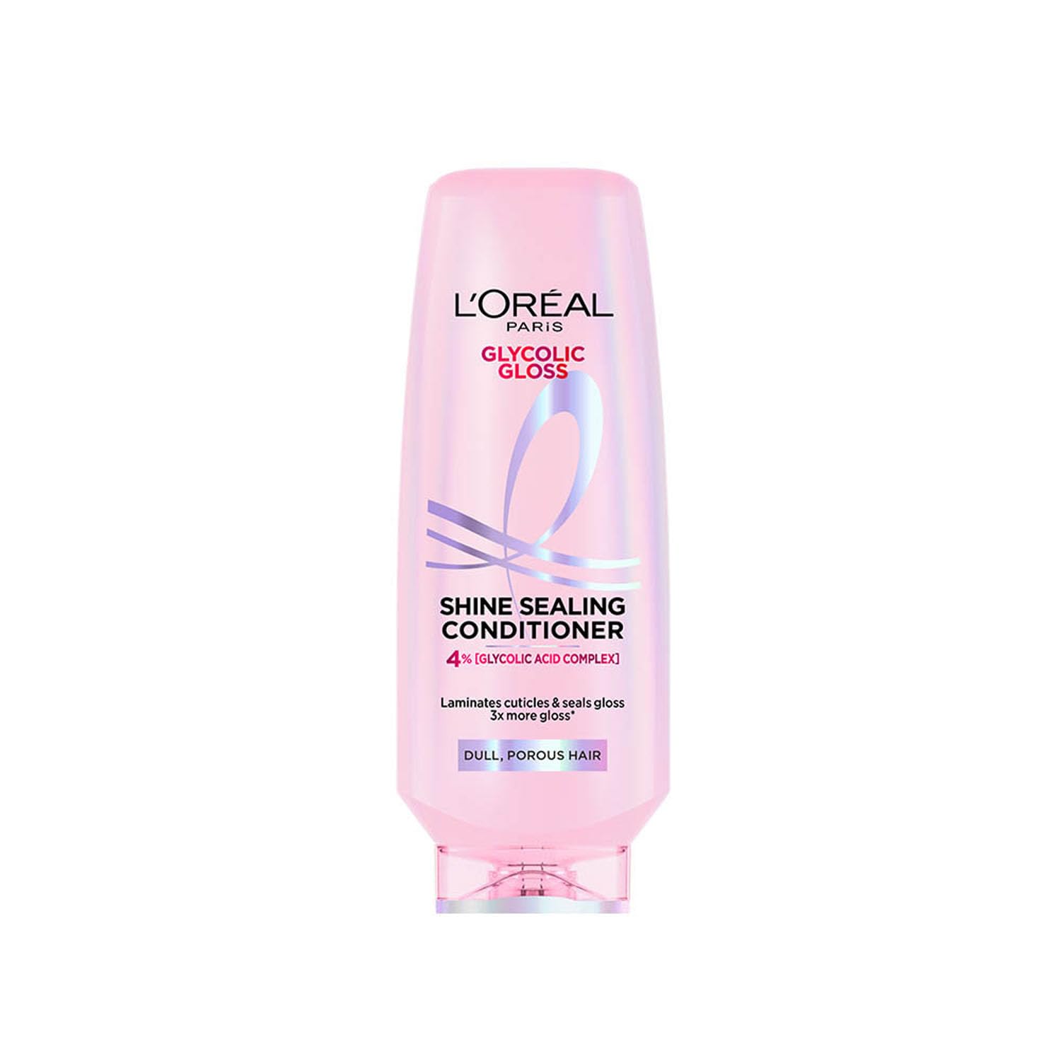 L’Oréal Paris Glycolic Gloss Shine sealing conditioner, powered by 4% Glycolic Acid, for dull hair, smoothens hair fiber for 3x more gloss, 175ml-image-43