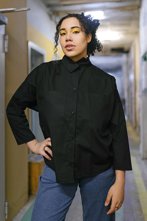 Knippatroon T-shirt jurk dames (maat XS-XXXL) papiersnijpatroon met naai-instructies voor het naaien