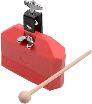 Amazon | Tzong レッドドラムセット バンド伴奏 クラッパー カウベルと Amazon | Tzong レッドドラムセット バンド伴奏 クラッパー カウベルと