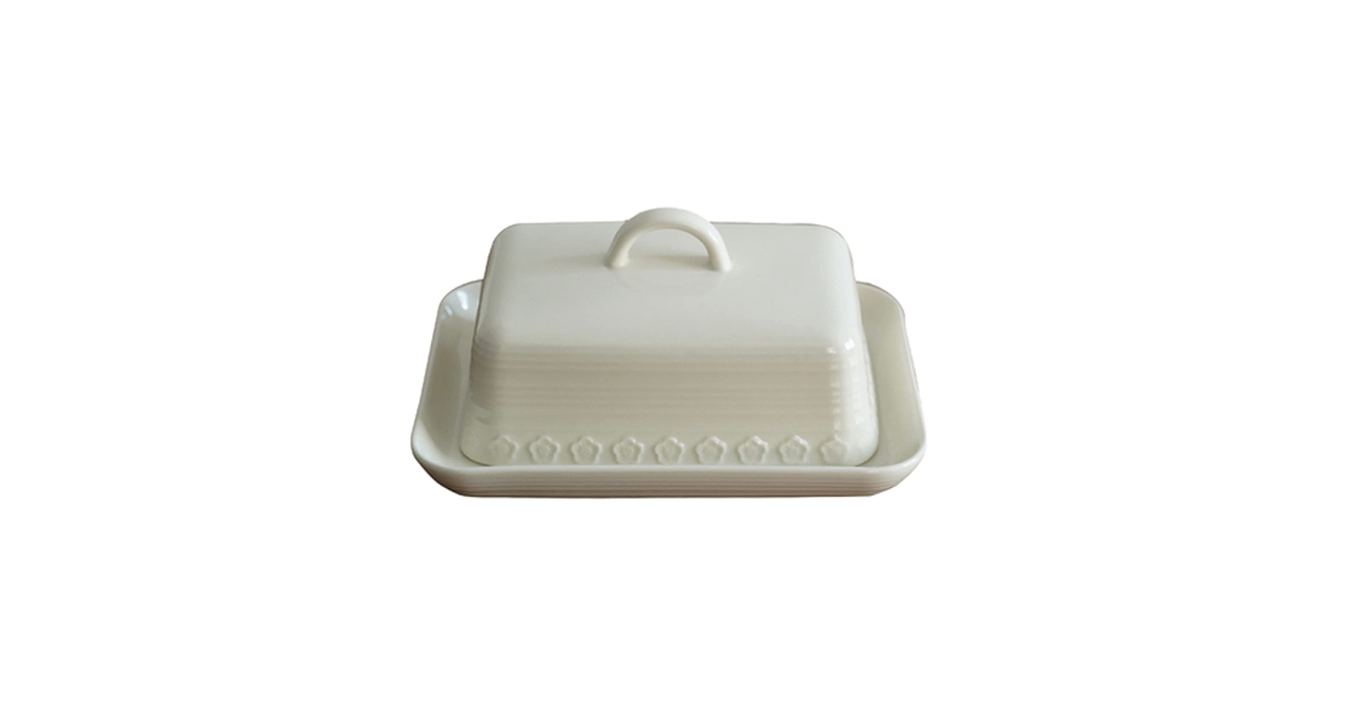 belleek ベリーク バターケース バターディッシュ Belleek Living Erne Butter Dish – Belleek Pottery