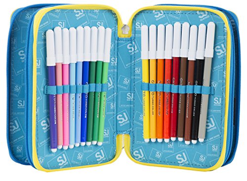 ASTUCCIO 3 ZIP FACCE DA SJ - Multi compartimenti