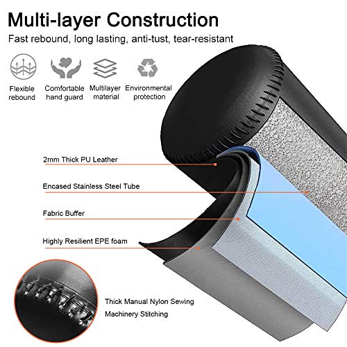 image for The Power Freestanding Punching Bag, 69’’-182lb Heavy Bag with Dur