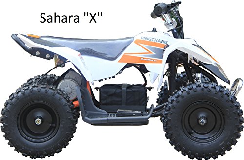 white mini quad atv dirt motor bike