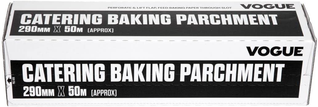 Vogue Baking Parchment Paper 290mm Microwave Oven Cooking Mat Sheet Non Stick
