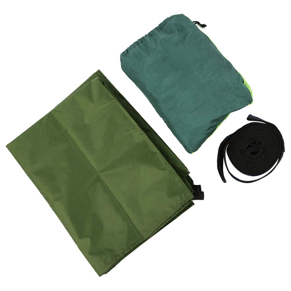 Amaca da campeggio portatile sospesa con copertura antipioggia per zanzariera per giardino in cortile