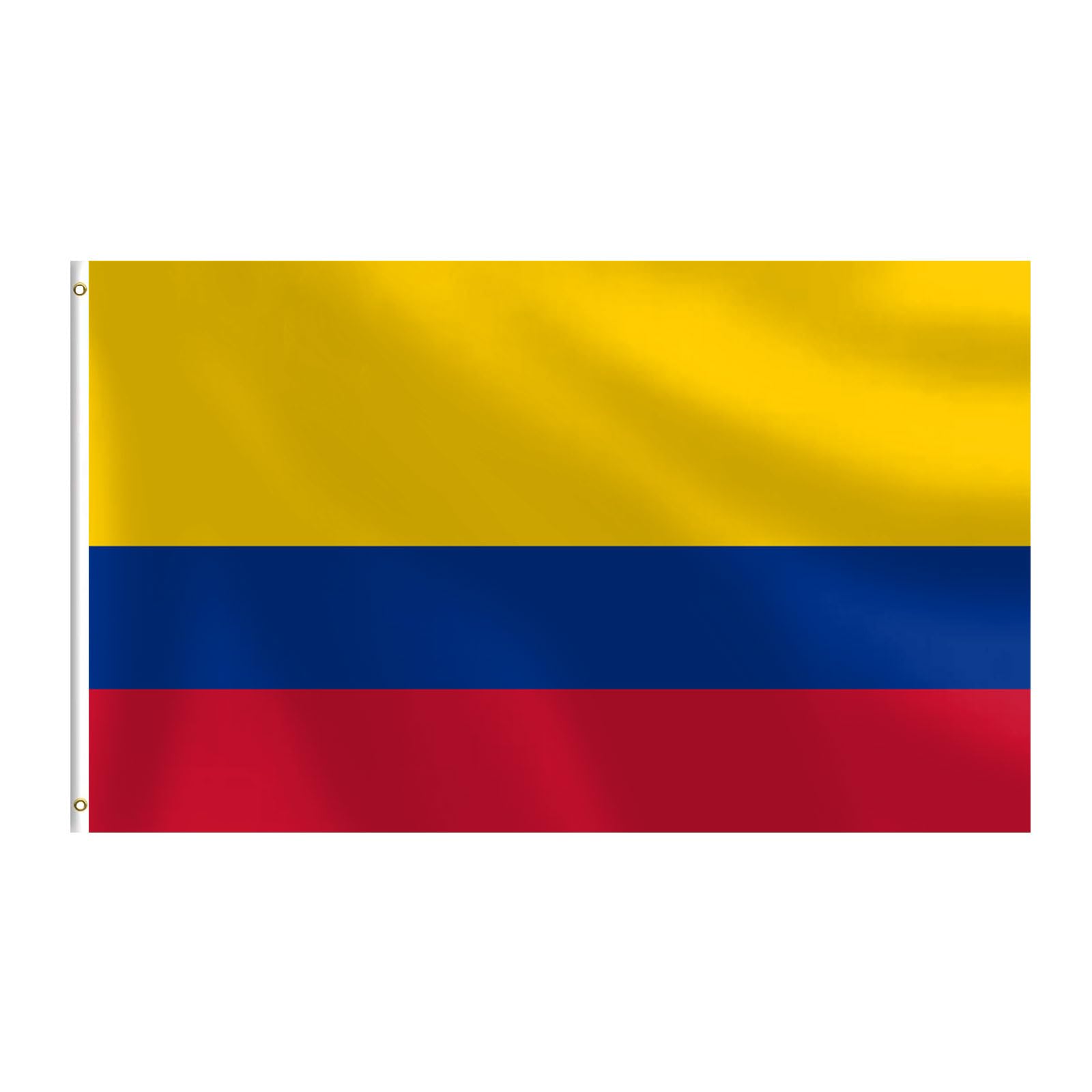 Colombian Flag 3x5 FT Heavy Duty Colombia Flag Double Stitched Vivid Color Fade Proof Outdoor Decor With Brass Grommets(Colombia) — image 1