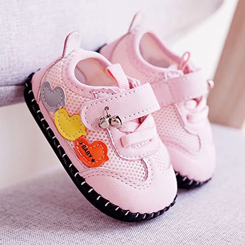 Girls Slide on Sandals Summer Shoe Rubber Sole PU Leather Mesh Infant Toddler Outdoor Shoes Water Friendly Shoes4