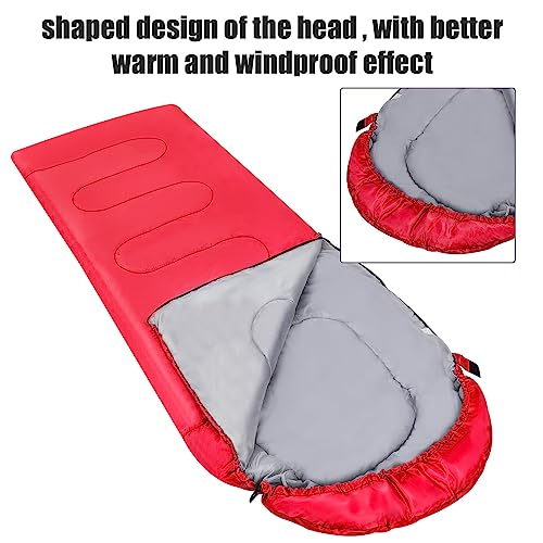 Youyijia Lightweight Backpacking Sleeping Bag for Adults & Kids - Waterproof & Comfortable - Ideal for Spring, Summer, Fall - Perfect for Hiking, Traveling, Camping - Image 5