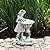 Voveexy Fairy Garden Statue, Solar Garden Angel Figurine Outdoor Decoration Waterproof Resin Garden Sculpture for Patio Yard Lawn Porch Art Decoration Ornament Housewarming Christmas Birthday Gift