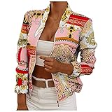 Jacken Damen Halloween KostüM Damen Selber Machen Ultraleichte Daunenjacke GrüNer Parka Damen Hemdjacke Zauberer KostüM Beige Daunenjacke Damen Strellson Winterjacke Texapore(Rosa d,XL)