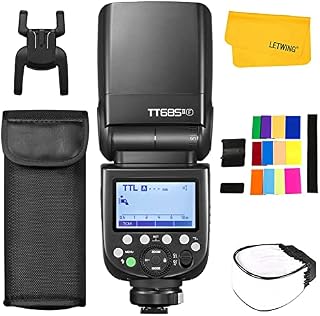 GODOX TT685II-F TT685FII TTL Camera Flash for Fuji, HSS 1/8000s GN60 2.4G Wireless Transmission Speedlite Flash Compatible for Fujifilm Cameras