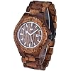 Marino Mens Wooden Watch – Wrist Watches for Men – Dress Wood Watch