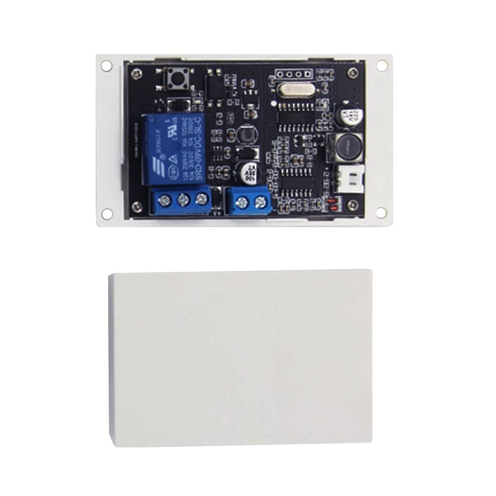Ultrasonic Range Finder Module, DJLK-003A DC 12V-24V Ultraschallsensor Modul Relaisschalter 5-500 cm Einstellbarer Ultraschall Entfernungsmessmodul für Alarm