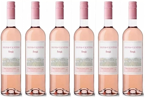 Kit 6 Vinhos Rose Português Quinta de Bons Ventos
