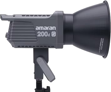 Aputure Amaran 200d S Led Video Light 200w Daylight-Balanced LED Monolight 5600K Bowens Mount LED Photography Lighting Kit with App Control for Photography,filmaking,Interviews,Live Streaming