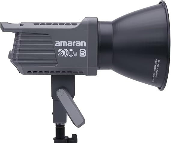 Aputure Amaran 200d S Led Video Light 200w Daylight-Balanced LED Monolight 5600K Bowens Mount LED Photography Lighting Kit with App Control for Photography,filmaking,Interviews,Live Streaming
