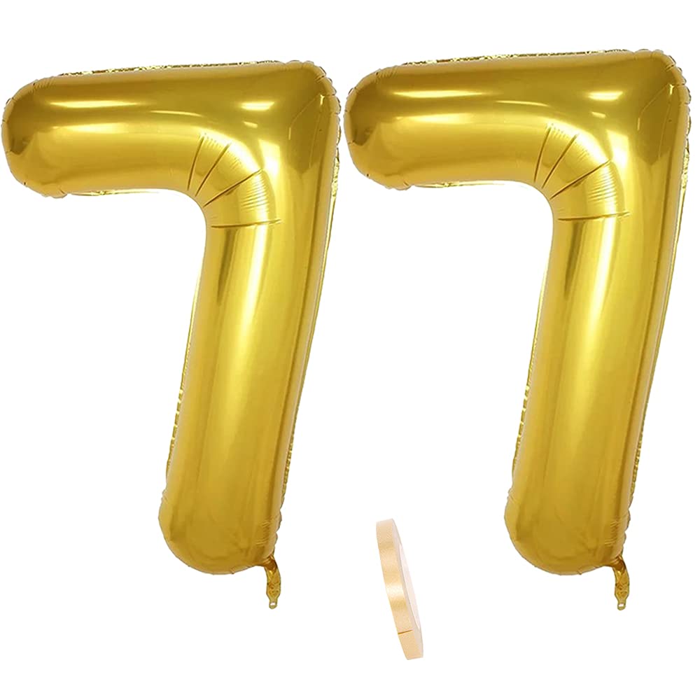FUNFEST Riesenluftballons 20 Jahre – Gold-schwarz Mit Pailletten, Heliumtauglich