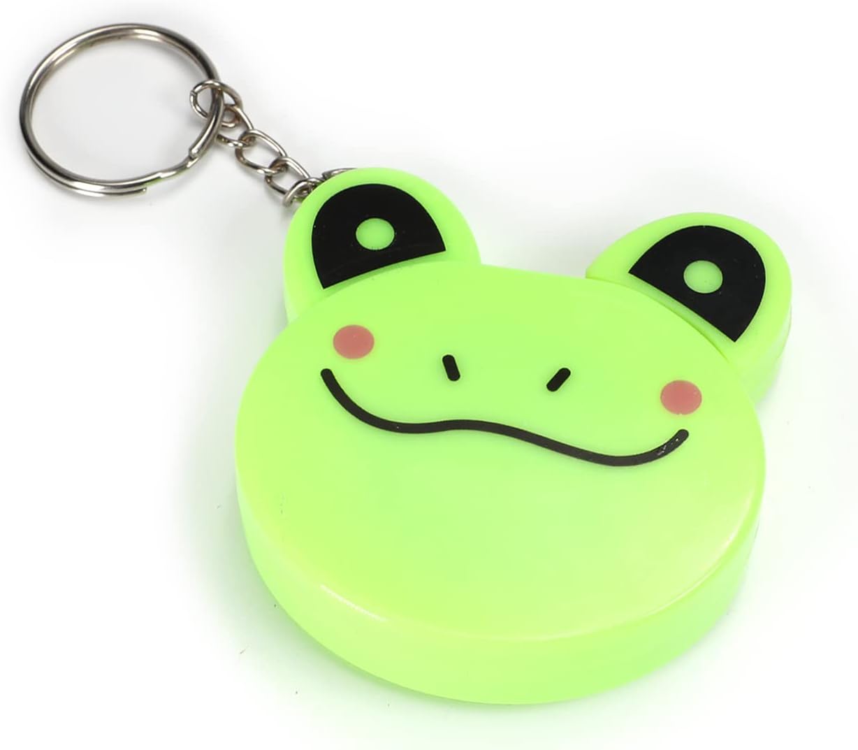 Utoolmart メジャー 巻尺 巻き尺 両面目盛 テープメジャー 自動巻取り式テープメジャー 1個入り 150cm ピンク 漫画のグリーンのテープ メジャー キーチェーン付き ラスチック 裁縫 かわいい巻き尺 洋裁 携帯便利 軽量 コンパクト Sale 91 Off