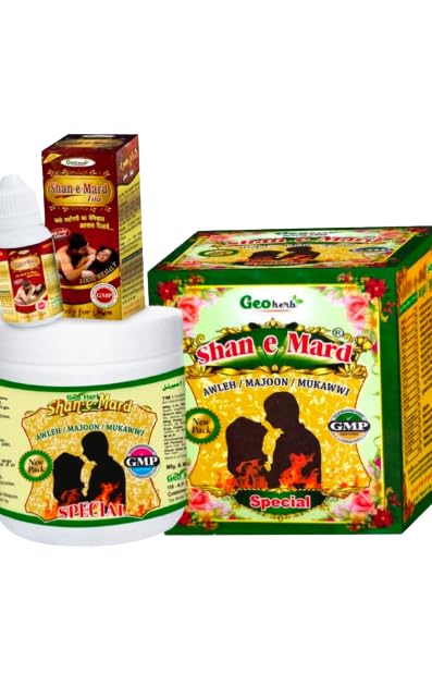 Geo Harb Health Care Shan E Mard Special 250 G.M & Shan E Mard Tila 100 ml
