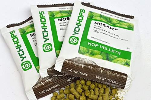 Mosaic Hops - Hop Pellets for Home Brewing Beer - 3 oz.