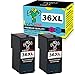 YATUNINK Remanufactured Replacement for Lexmark 36XL (18C2170) Black Ink Cartridge for Z2420 X3650 X4650 X5650 X5650es X6650 X6675 Printer (2 x Black)