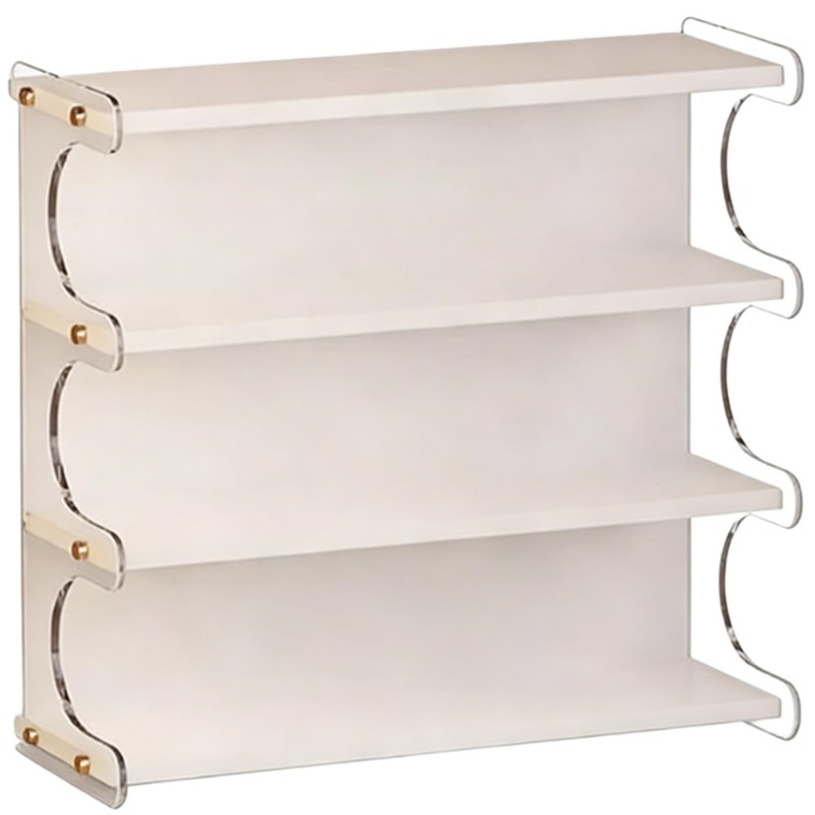 CYairong-22 Cup Display Shelf Desktop Cup Holder Storage Acrylic Household Simple Tea Table Layered Coffee Mug Display Rack