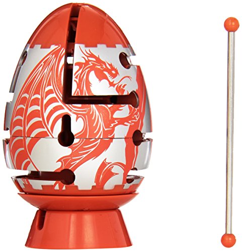 RED DRAGON 2-Layer Smart Egg Labyrinth Puzzle (Difficult)