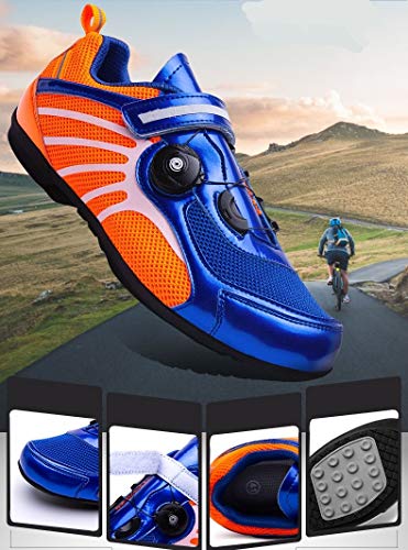 ZJH Shoes Outdoor Ultrlight Ciclismo Shoes Men Women Road Bike Sneakers Summer Mesh Respirável Coado