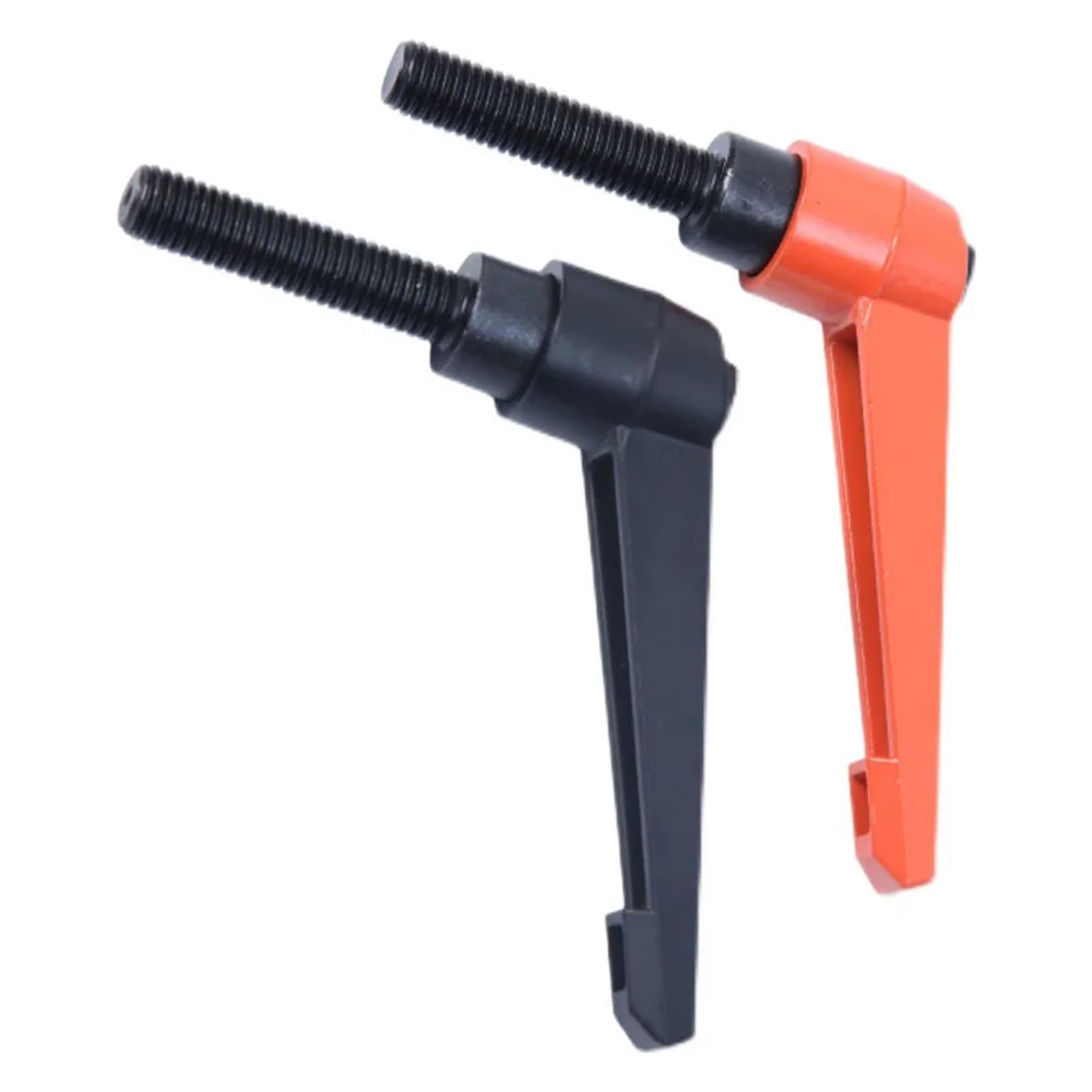 Leva della maniglia di bloccaggio M4-M12 in acciaio legato | Leva di bloccaggio regolabile for macchinari con meccanismo di bloccaggio sicuro(Orange,M10x70)