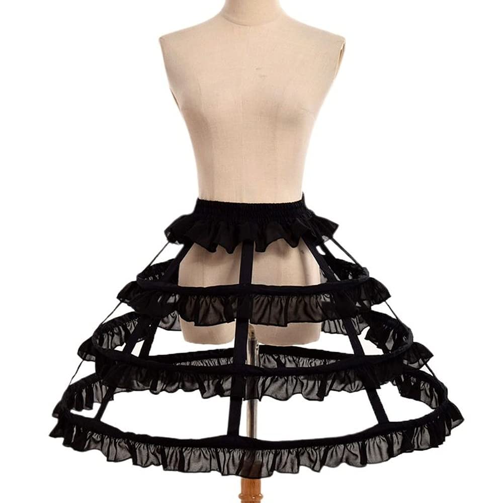 Lolita Pannier Jupe en Hoop Cage D'agitation Cerceau Crinoline Jupon Robe Sacoche Crinoline Jupon