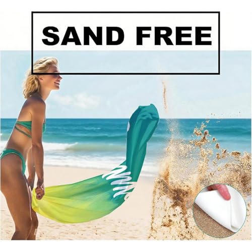 Serviette de plage microfibre pour vos sessions de piscine et de yoga