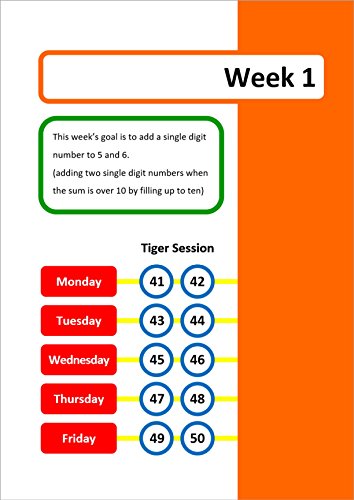 Tiger Math Level B - 2 for Grade 1 (Self-guided Math Tutoring Series - Elementary Math Workbook) - Image 6