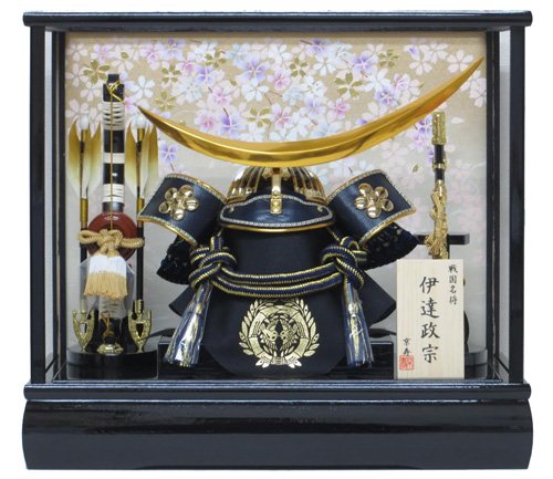 兜飾り オルゴール付 五月人形 コンパクト おしゃれ 兜飾り オルゴール付 端午の節句