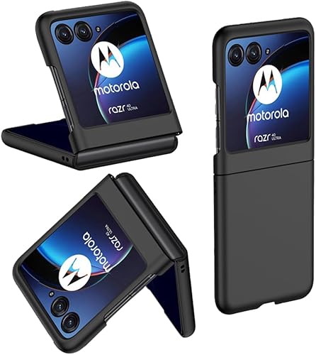 Funda compatible con Motorola Razr Plus 2023, Moto Razr+ 2023 Flip Phone Back Cover Slim Fit Thin Lightweight Hard PC Bumper Protección a prueba de
