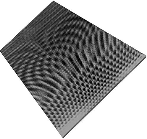 STARIMCARBON 200X300X5.0MM 100% 3K Plain Weave Carbon Fiber Sheet Laminate Plate Panel