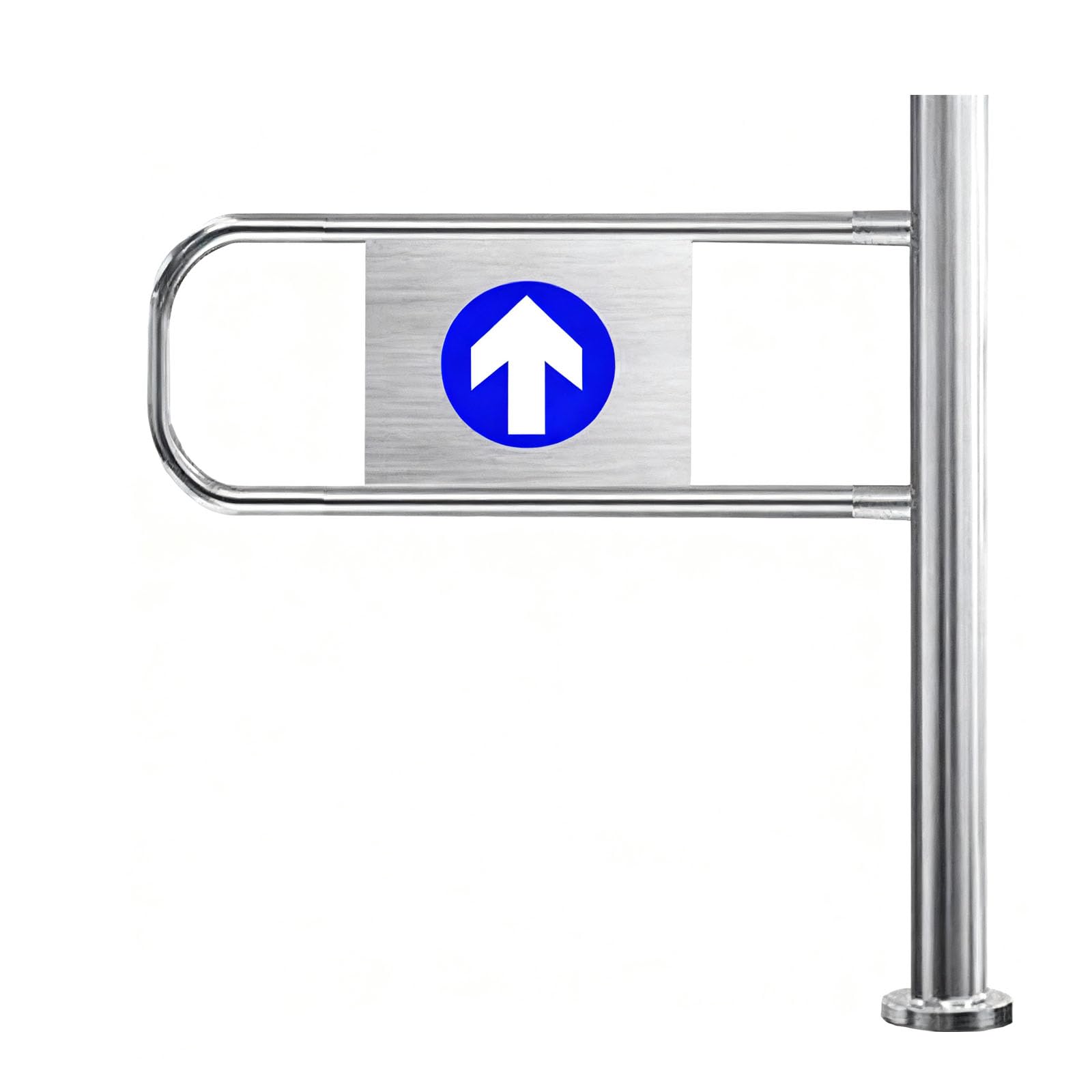 Fermeture automatique de porte battante unidirectionnelle pour entrepôt et gestion des flux