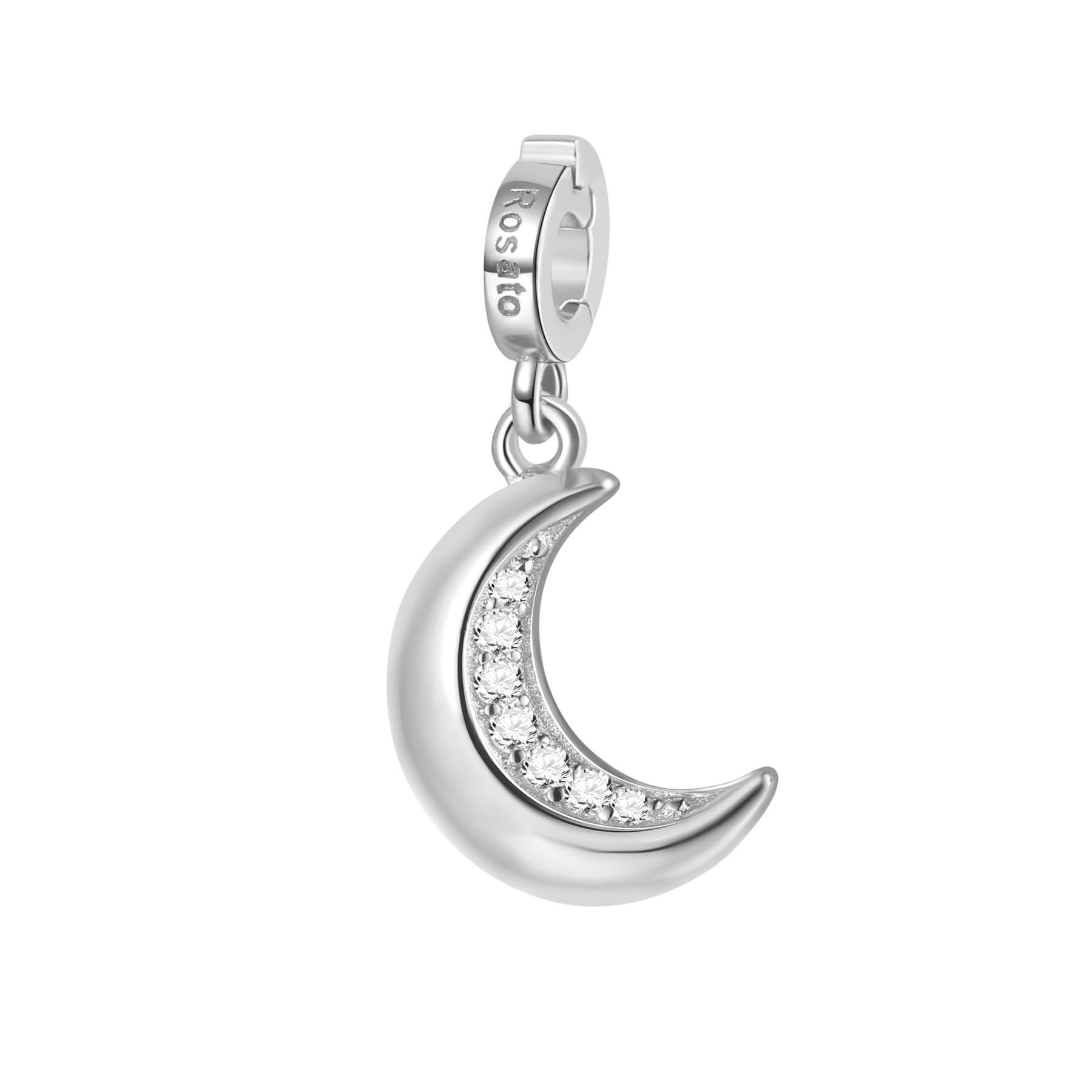 Rosato Charm Donna In Argento Con Simbolo Luna | Collezione Storie - RZ173R