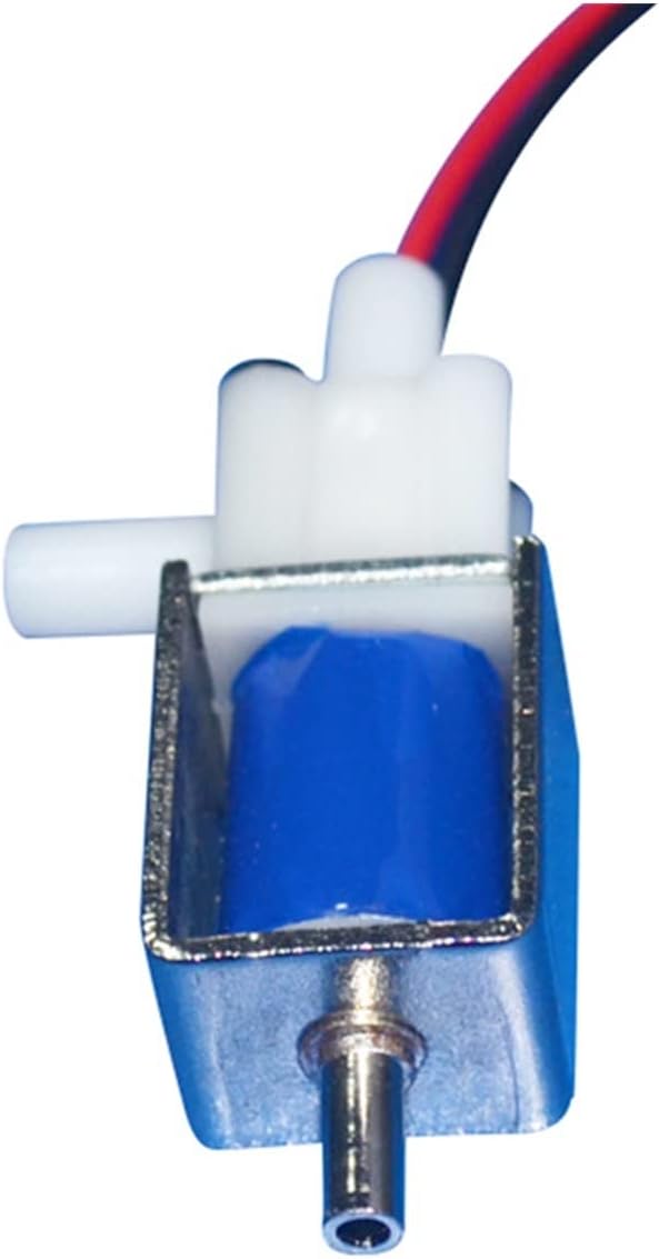 Valve DC 3.7V 6V 12V Micro 2-Position 3-Way Solenoid Vacuum Mini Negative Pressure N/C air Switch (Voltage : .7V)(12V)