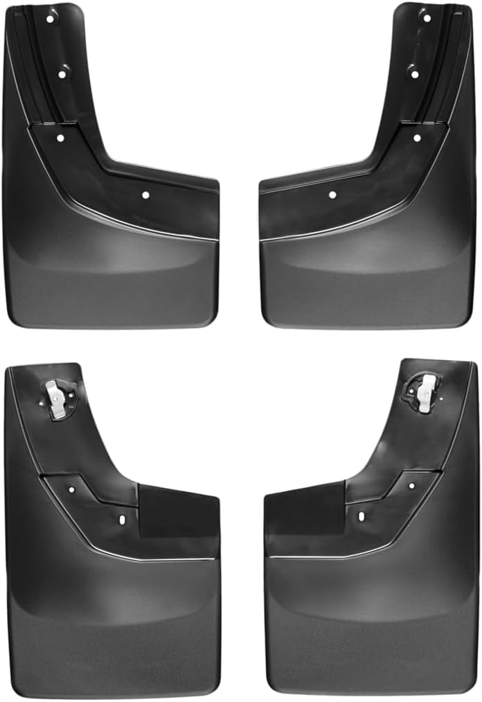 WeatherTech No-Drill MudFlaps Front & Rear Set for Chevrolet Silverado (2014–2019)