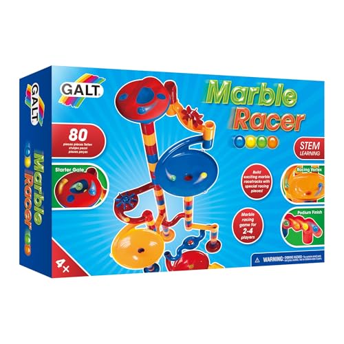 Galt Toys, Marble Racer, Construction Toy , Blue
