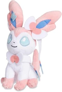 Pokemon Center Sylveon Sitting Cuties Plush, 7 14 Inch